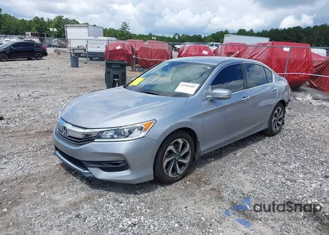 2016 Honda Accord Ex-L from USA, damaged, VIN 1HGCR2F81GA104157